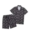 2PCS Define Summer Men's Tracksuits Hawaiian Fashion Flower Shirt design