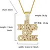 Collane a ciondolo Hip Hop Big Crystal 81 King of Carz Collana con bling ghiacciato Bling 13mm larghezza Miami Cuban Chain Fashion Charming Gioielli di gioielleria