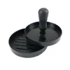 Kitchen Tools Manual Non-Stick Coated Burger Pie Press Burger Meat Models Plastic Handle Cooking Accessories LT0189