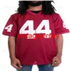 Film Jersey 1995 Forrest Gump 44 Tom Hanks Rouge Alabama Football Jersey Sports Appaerl Cousu Taille S-6XL
