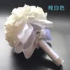 XF09花嫁を保持している花の結婚式フォームシミュレーションブーケウェディングメーカーウェディングフラワー