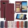 Skórzane skrzynki dla Samsung Galaxy S21 S20 S10 S9 S8 Plus Ultra Lite S7 S6 Edge S5 S20FE S10E / Plus Wallet Case do Uwaga 20 10 9 8