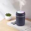 Mini Portable 300 ml/10oz Electric Air Air Humidifier Home Arom Diffuser Steam USB Cool Mist Sprayer Atomizer Colorful Night Light Office Car W0136