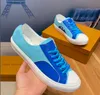 2022 Zapatos casuales de diseñador Hombres Mujeres Frontrow Sneaker Rayas Zapatilla de deporte para caminar Zapato deportivo