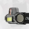 Headlamps Led + Cob Dual Purpose Strong Light Front Head Lamp With Magnet Built-in Lithium Battery Usb Charging Mini Work