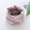 Baby Cotton Scarf Childrens Fashion Autumn Winter Boys Girls Collar Neckerchief Butterfly O-ring Runda halsdukar DHL gratis Y02