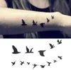 NXY Tillfällig tatuering Vattentät Klistermärke Mandala Henna Bird Feather Whale Body Art Tatto Flash Tatoo Fake S For Girl Women Men 0330