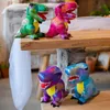 UPS Plush Doll Dinosaur Dinosaur Bright Doll Grab Boys Birthday Plush Toy Skin Bright Tyrannosaurus rex