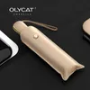 Olycat Flat Ultra Light Protection UV Gabinete UV Rainy and Sunny Umbrella 3 Fold Automatic Woman 220426