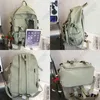 Sırt çantası stili Bagmultifonksiyonlu genç dizüstü bilgisayarlar serin kanva okul çantası yüksek kaliteli öğrenci kız moda 220723