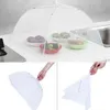1pc المطبخ الغذائي غلاف المظلة قابلة للطي شكل مضاد للبعوض الغلاف الشبكة المنزلية تنفس طاولة الطعام الصافية