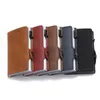 DIENQI Holder Wallets Men Brand Rfid Black Magic Trifold Leather Slim Mini Wallet Small Money Bag Male Purses H2204227407335