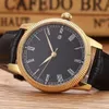 Reloj de lujo para hombre superior Caja tallada original Correa de cuero Reloj de pulsera de vidrio antideslizante resistente al desgaste 2813 Relojes de movimiento mecánico automático