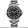 Fully Automatic Mechanical Waterproof Men's Watch 42mm Rubber Strap Blue Black Business Fashion Super Ocean Watch188e
