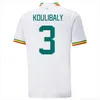 Maglia da calcio Senegal 2024 Coppa d'Africa Maillot de Senegal Maglia da calcio MANE N.JACKSON P.M.SARR KOULIBALY SARR NDIAYE H.DIALLO versione giocatore maglia 23 24