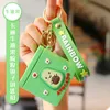 Cartoon Avócado Kiwi Creative Mobile Telenting Keychain Female Female Pingyr Keyring