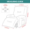 Stuhlabdeckung Liegesofa-Abdeckung für Wohnzimmer elastischer Liegerschutz