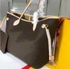 Women Shoulder Shopping Bag wallet Designer Handbag Totes Leather Cross Body 2 Pce Sets Ladies Messenger Bags Purse Clutch2643