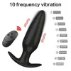 NXY vibratorer Small Vibrator Anal Plug Vibration Butt Prostate Massager Sex Toys For Men Women Mini Remote Control 01263542477