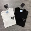 22ss camisetas masculinas com estampa de letras polo preto estilista manga verão solta alta qualidade top manga curta tamanho M-XXL