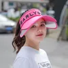 Moda verano Vr vacío superior transpirable visera ancha gorras femeninas deportes playa sombreros para el sol 220627