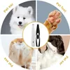 Pet Nail Hair Trimmer Grinder Cat Dog Grooming Tool Electrical Shearing Cutter USB Rechargeable Dog Haircut Paw Shaver Clipper 220423