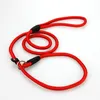 Pet Dog Nylon Rope Training Guinzaglio Slip Lead Strap Collare di trazione regolabile Animali da compagnia Corda Forniture Accessori 0.6 * 130 cm C0418