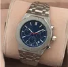 Alle Subdials arbeiten Uhren -Uhr Uhren Edelstahl -Quarz -Armbanduhren Stoppwatch -Uhren Top Relogies für Männer Relojes Best Gift Des