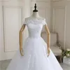 Other Wedding Dresses 2022 Arrival Dress Sleeveless Organza Court Train Lace Up Ball Gown Off The Shoulder Princess
