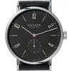 Top Nieuwe Nomos 8mm Dial Luxury Mens Watches Independent Seconds Steel Case Leather Watch Quality polshorloges