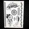 Nxy الوشم المؤقت 25 أنماط مثير الدانتيل الأسود الحناء ملصق المرأة اليد مجوهرات tatoo لصق للماء وهمية الجسم ملصقات الفن 0330