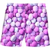 Fashion Man Shorts 3D Medicine Sugar Funny Streetwear Mens Boardshorts Whole body printing Oversized 5XL 220623