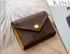 Luxurys Designers M62472 Portefeuilles Sac à main Fashion Short Victorine Wallet marron fleur Porte-cartes classique Porte-monnaie sac à main