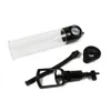 Transparent Vacuum Male Penis Enlargement Extender Device With Pressure Gauge Sex Toys For Men Glans Trainer Y19052703287M2547000