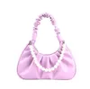 Mulheres Cadeia de Ombro Sacos Designer Roxo Dobras Nuvem Avermerm Pearl Totes Lady Crossbody Bags Bolsas Messenger