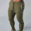 Pantalon slim décontracté hommes Joggers pantalons de survêtement automne course pantalon de Sport mâle coton pantalon de survêtement Gym Fitness entraînement bas G220713