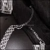 Sautoirs Colliers Pendentifs Bijoux Corée Mode Fl Diamant Collier Tendance Personnalité Clavicule Chainchokers Drop Delivery 2021 Hdr1E