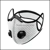 Avec masques respiratoires Vae Masque à charbon actif Masque anti-poussière et vent Garder au chaud Anti-statique Anti-rayures Cyclisme par Drop Delivery 2021 Designer