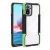 Cas d'armure antichoc pour Xiaomi Redmi Remarque 10 PRO 10S 10 4G TPU TPU Soft Bumpers TRANSPARENT ACRYLIQUE HARD Housse de protection