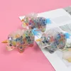 Unicorn Decompression Toy Vent Ball Squeezing Colorful pärlor Boll Pinch Kneading Toys