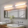 Lampada da specchio moderna a LED 12W 16W 22W lampada da parete impermeabile AC220V 110V Illuminazione da bagno a parete in acrilico