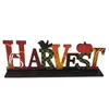 Party Decoration Thanksgiving Wooden Fall Signs Table Decorations Harvest Centerpieces Autumn Wood OrnamentsParty DecorationParty