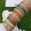 Bracciale 5pcs/lotto colori vivaci anammello a forma di fiori/bracciale margherite a forma di gioielli set squisiti da donna all'ingrosso bonzo