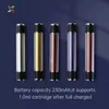 Mod 230Mah E-sigarette batterie batterie fumogrupiletteritta Controllo della temperatura MOD Dispositivo vaporizzatore E-cig Caricatore a vaporizzazione