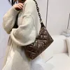 Avondtassen merk damestas naar beneden gevulde winter trendy dame gewatteerde schouder pluizige draagtas handtassen dames crossbody voor dameseven