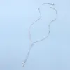 Collier pendentif croix 18 carats Simple et fin, bijoux à la mode, ras du cou en or et argent pour femmes, bijoux porte-bonheur, cadeaux 6066127