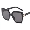 Sunglasses Fashion Square Clear For Women 2022 Channel Trendy Cat Eye Female UV400SunglassesSunglasses