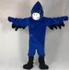 Costume de mascotte de dessin animé d'oiseau d'aigle costumes tenues Costume de fourrure de Promotion de publicité