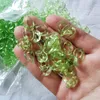 1000pieces 10x14mm Acrylic candy transparent Link Chain connectors.open ring beads.for glasses Jewelry Making accessories W220422