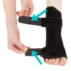 Voetbehandeling drop orthose ademende voeten ondersteunen enkelondersteuning binnen en buiten correctie vaste bewaker met massagebal